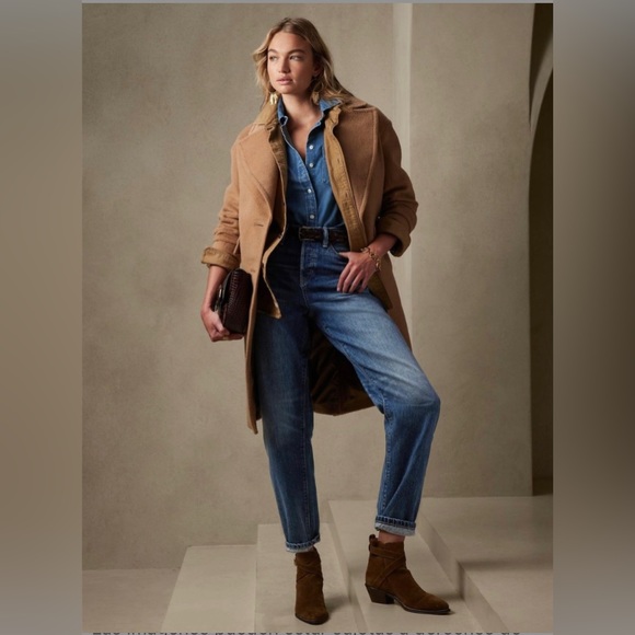 Banana Republic Denim - BANANA REPUBLIC THE BARREL ULTRA HIGH RISE JEAN MEDIUM WASH SIZE 29 NWT